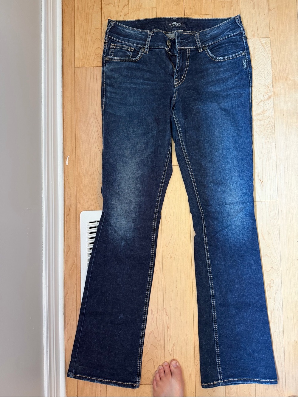 Silver Jeans Navy Bootcut Jeans